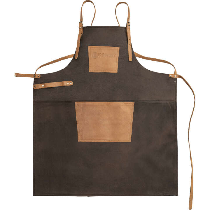 Petromax Büffelleder-Schürze mit gekreuztem Rückenband